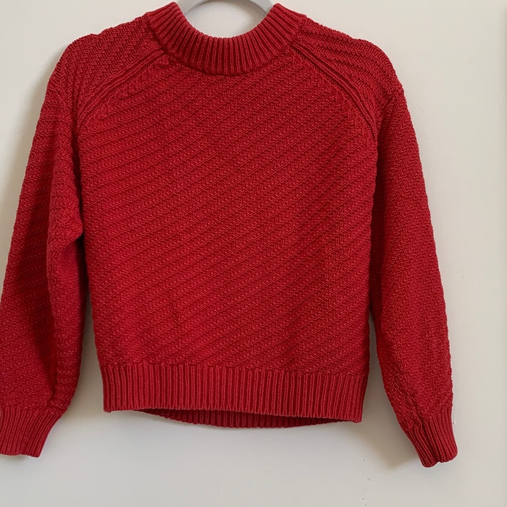 Women's Red Sweater